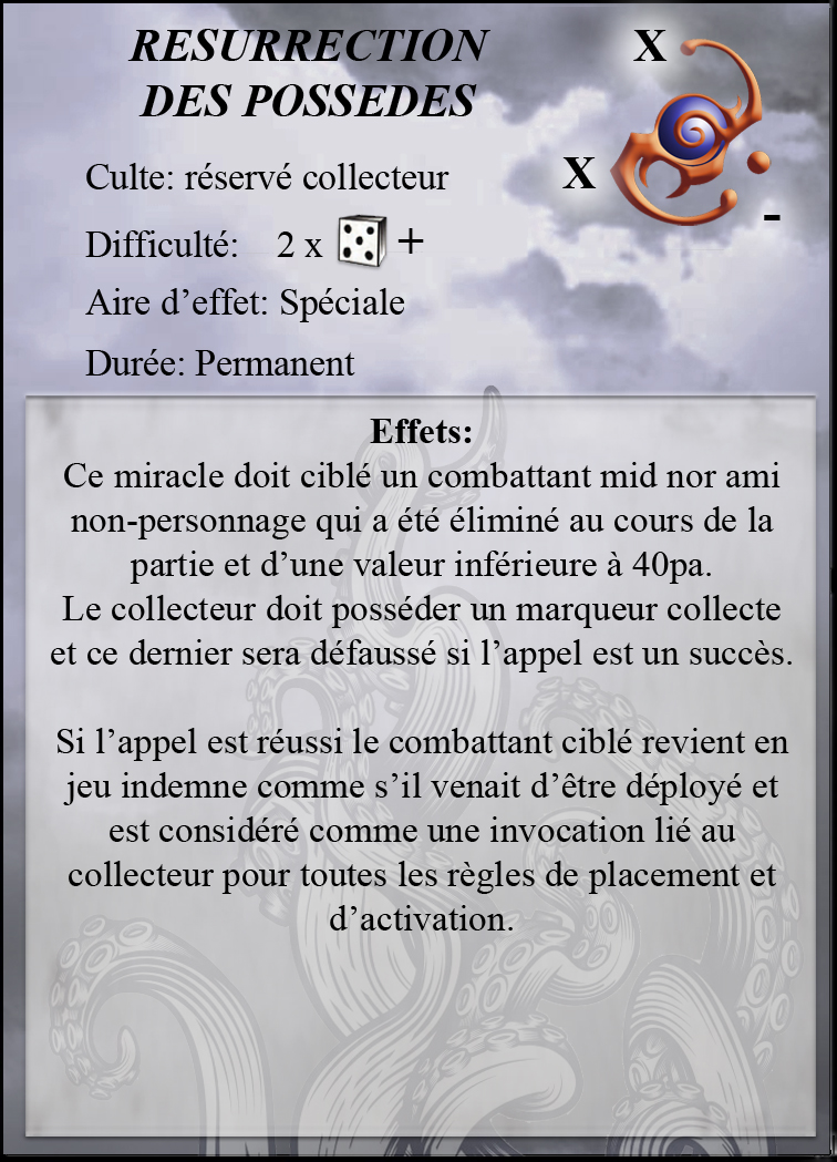 Résurrection des Possédés